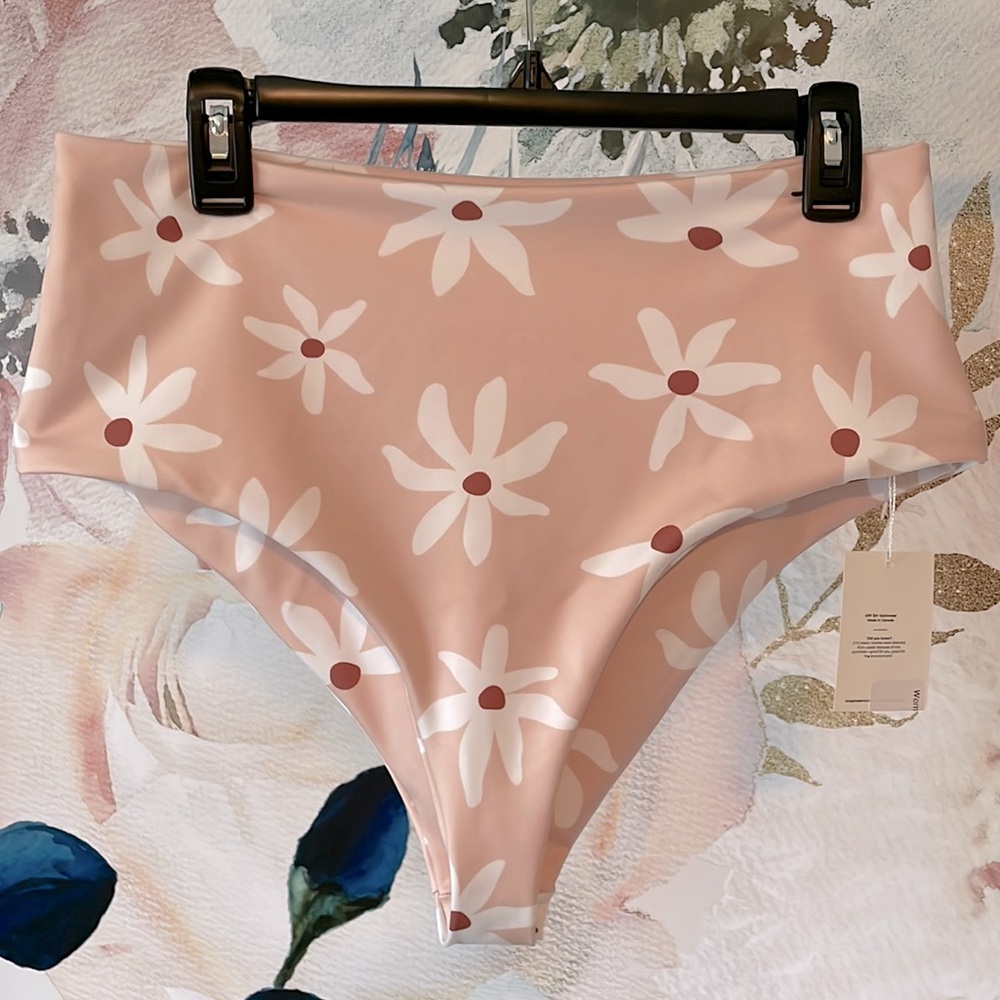 Bathing suit bottoms - high waist